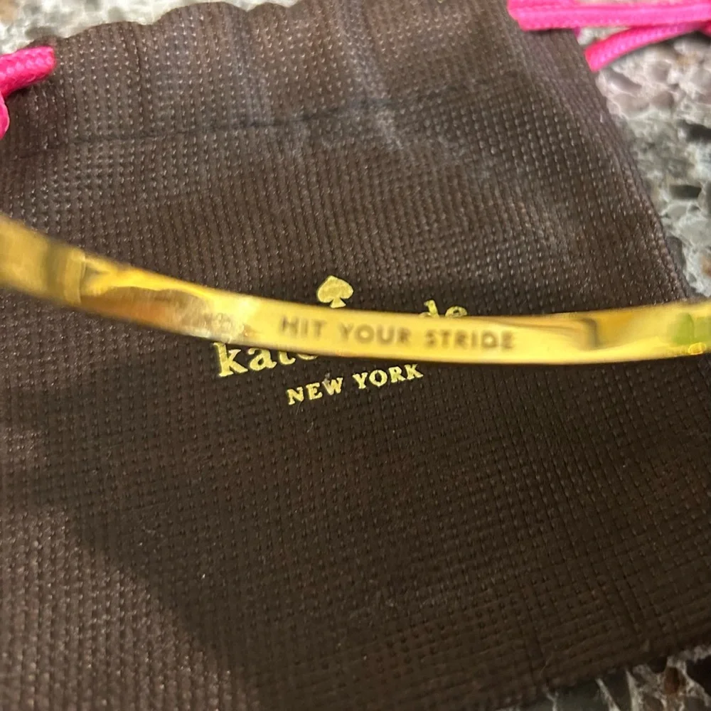 Kate Spade “Hit Your Stride” Bangle Bracelet - Picture 4 of 5